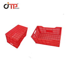 HDPE Material 4 Point Hot Runner Plastic Injection Grape Crate Mould